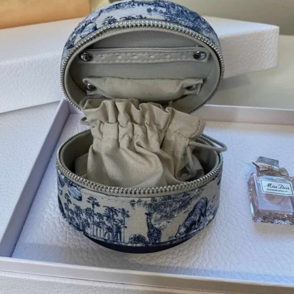 Dior Jewelry Case With signature Dior Box
